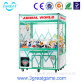 Animal world plush toy stuffing game machine